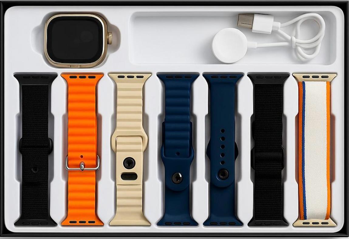 ULTRA 7 IN 1 Straps Smart Watch