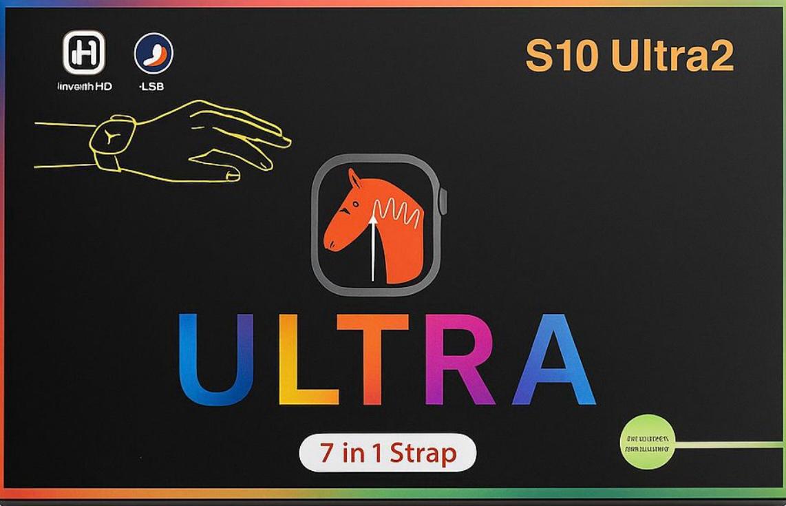 ULTRA 7 IN 1 Straps Smart Watch